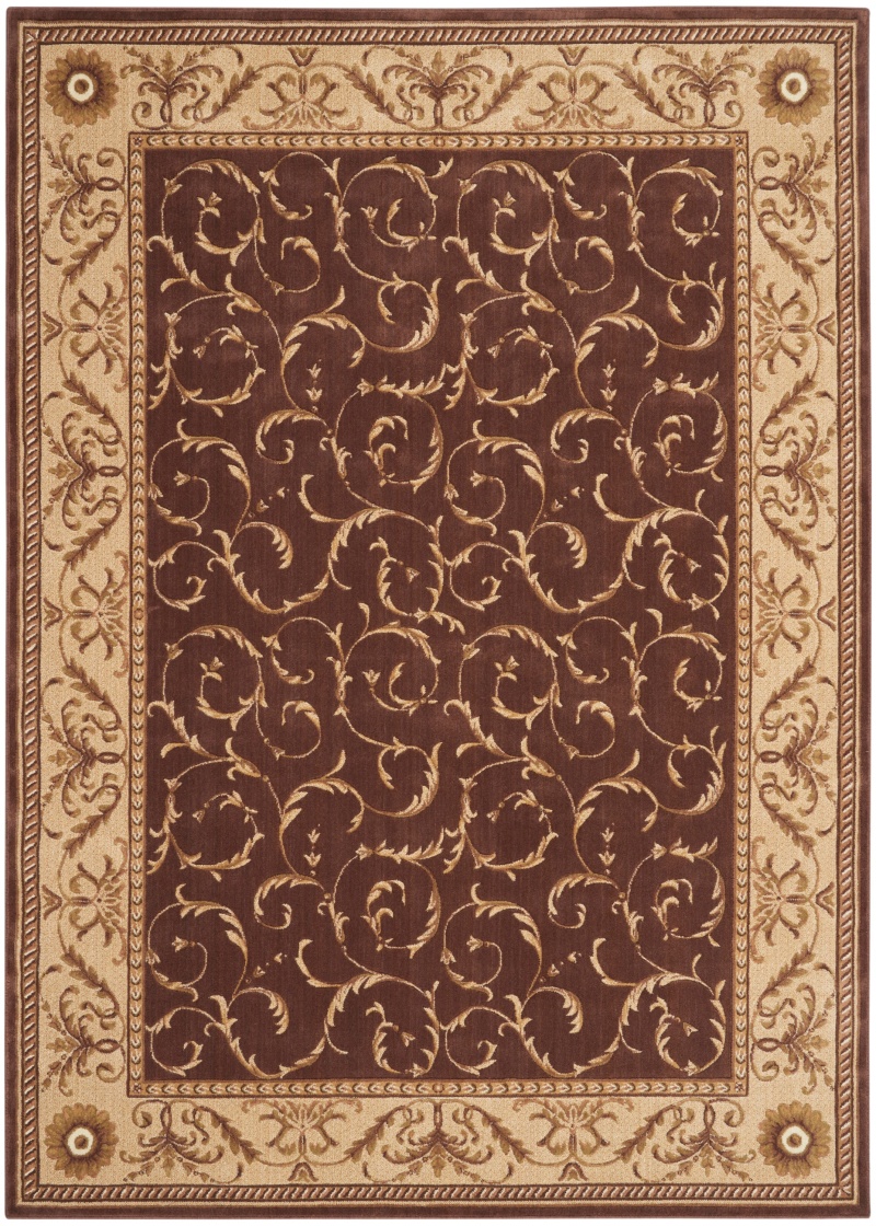 Somerset St02 Brown Traditional Area Rug