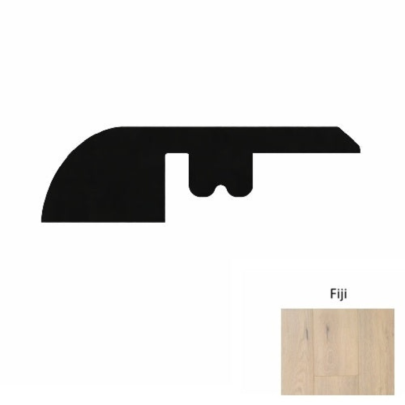 Paradise Fiji Laminate Wood Moulding / Trim - 94" Reducer - Wire Brushed