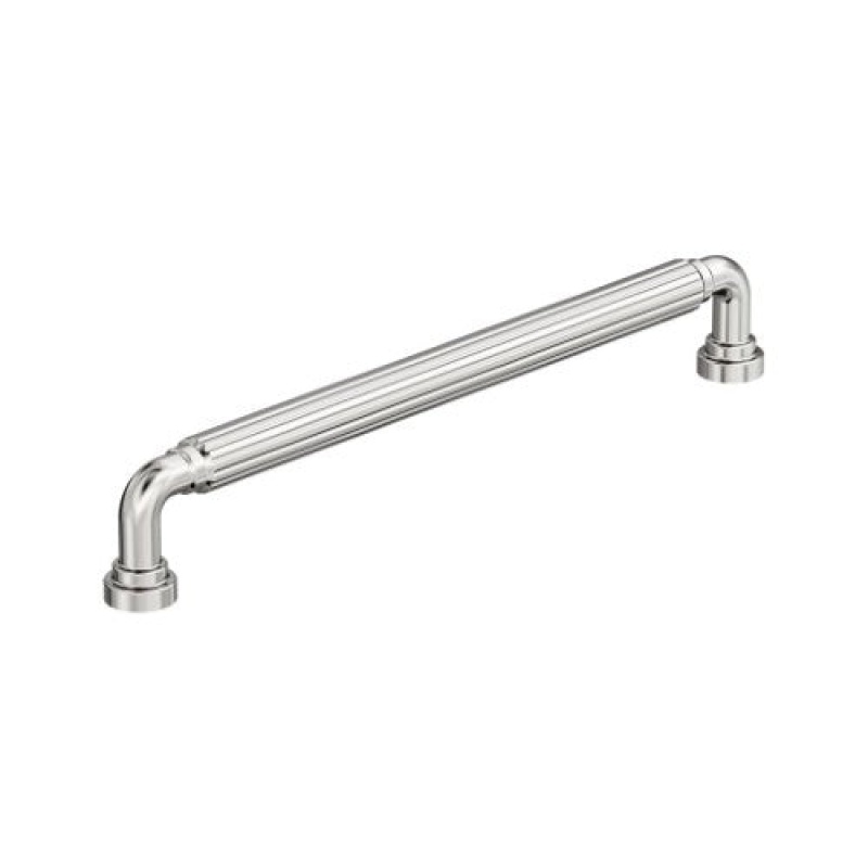 Cowrie Zinc Appliance Pull - Polished Nickel