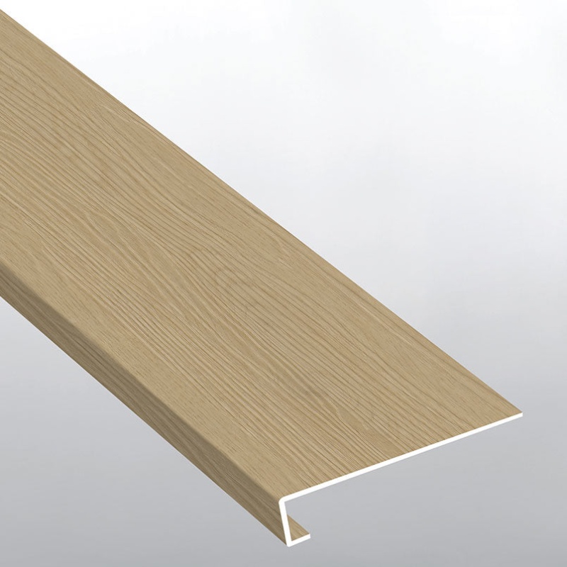 Everlife Lvt Kallum Palmilla Luxury Vinyl Moulding / Trim - 12" X 47.25" Stair Tread Eased Edge Wrapped - Low Gloss