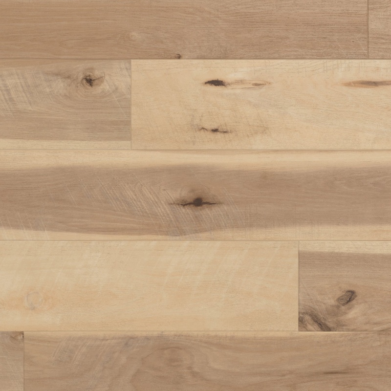 Art Select Classic Hickory Glue Down Luxury Vinyl Tile - Polyurethane - 9" X 56"