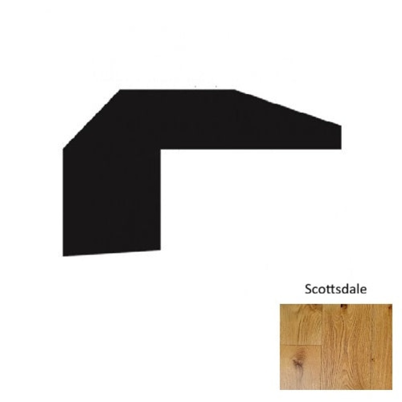 Designer Scottsdale Hardwood Moulding / Trim - 78" Threshold - Wire Brushed