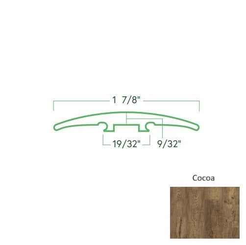 Stone Elegance II Cocoa Luxury Vinyl Reducer Trim