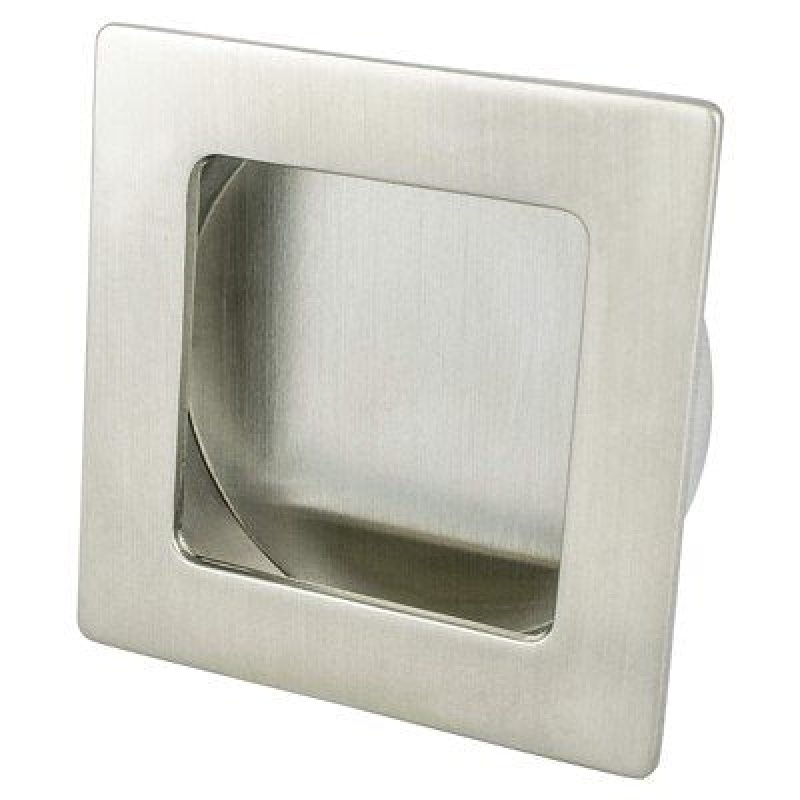 Stylus Zinc Flush Recess Pull - Brushed Nickel - 4 5/8" Length