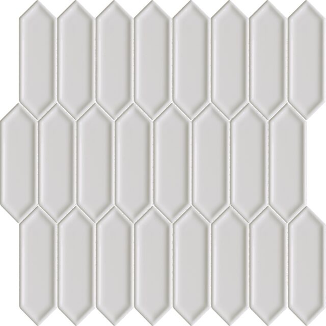 Artisan Albar Ceramic Mosaic - Picket Fence - Glossy