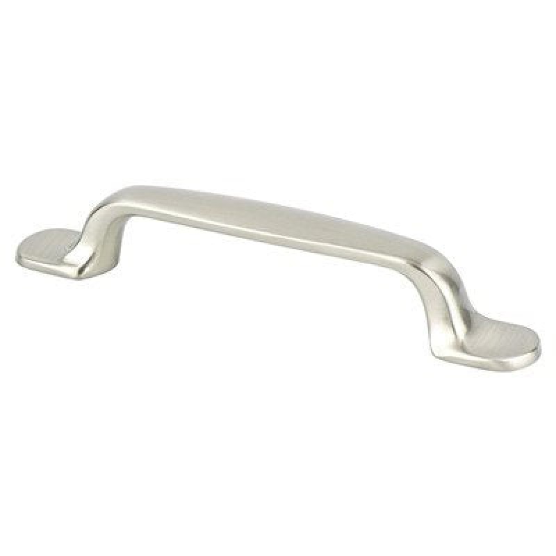 Euro Moderno Brushed Nickel Cabinet Pull