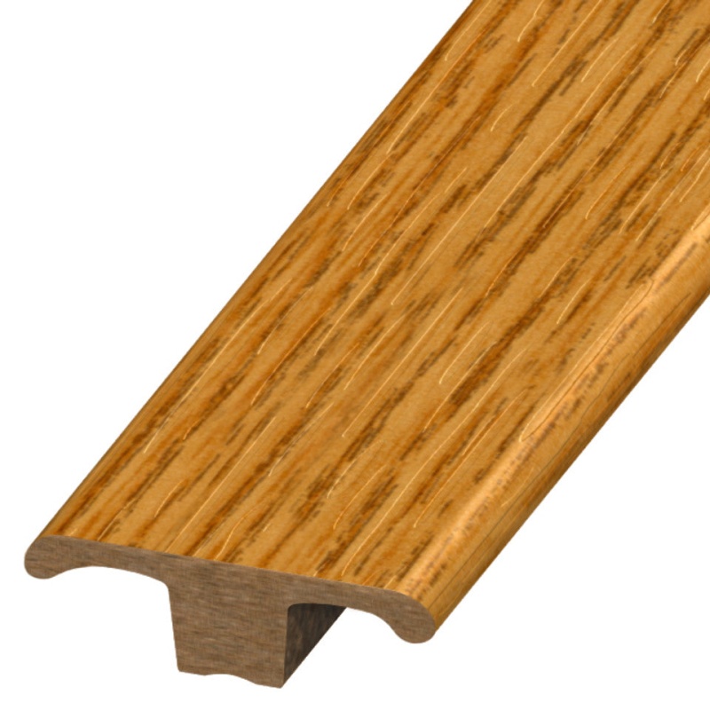 Standard Color Gunstock Oak Luxury Vinyl T Molding