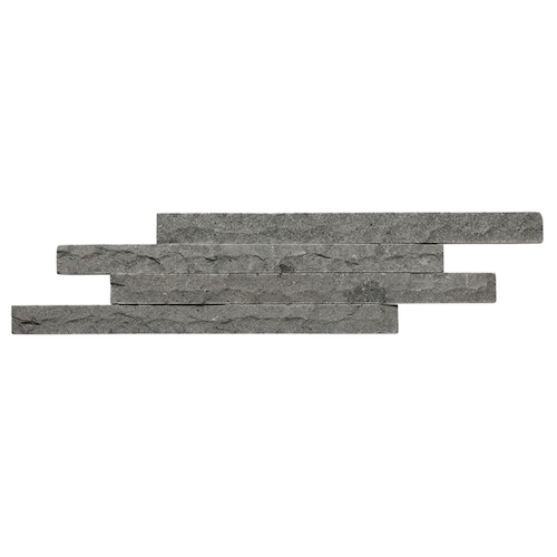 Textures Grey Andesite Stone Mosaic - Uniform - Hand Chipped