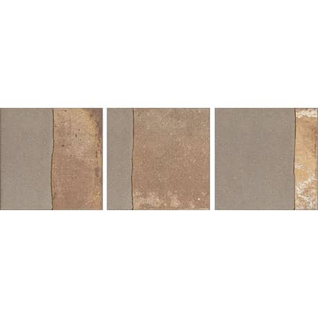 Metro Impressions Brownstone Umber Mix Porcelain Tile