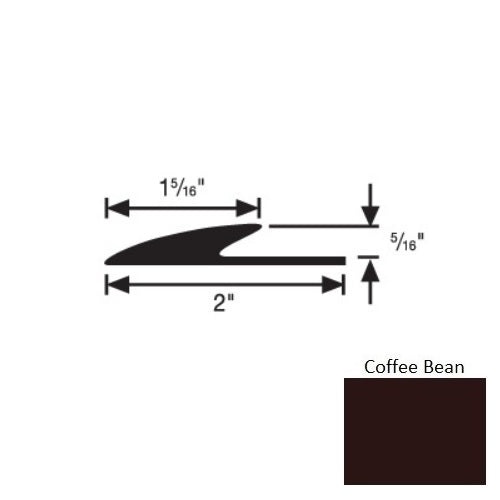 Flextones Coffee Bean Vinyl 184 Transition Edge Guard