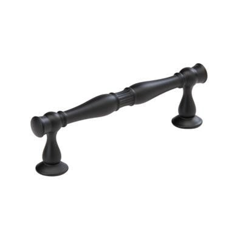 Amerock Crawford Matte Black Bar Cabinet Pull