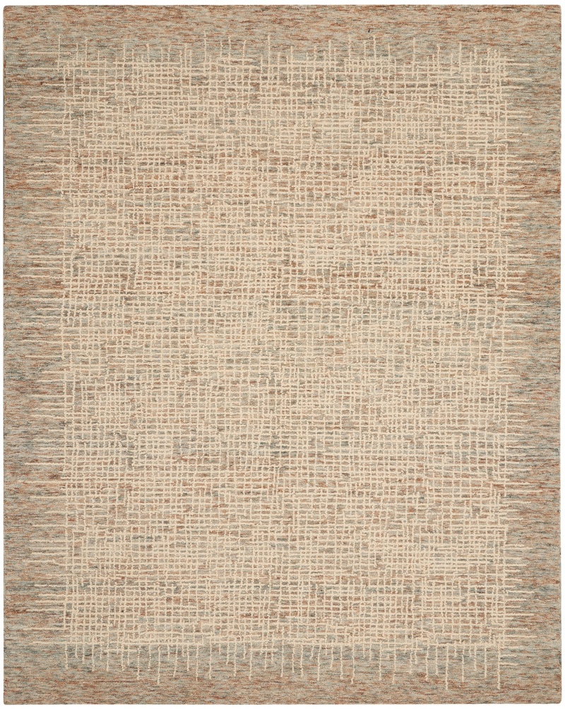 Colorado Clr03 Beige / Multi Wool Rustic Area Rug - 8 Ft X 12 Ft