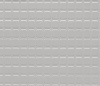 Johnsonite Dover Raised Square Solid Color Rubber Tile - Textured