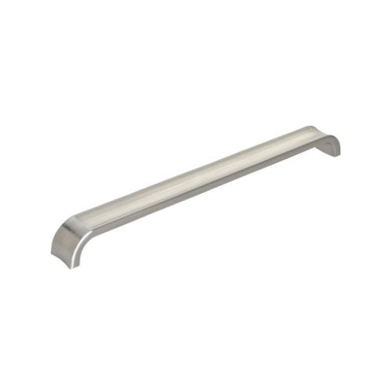 Concentric Zinc Arch Cabinet Pull - Satin Nickel