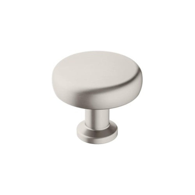 Factor Zinc Cabinet Knob - Satin Nickel - 1 1/4" (32 Mm)