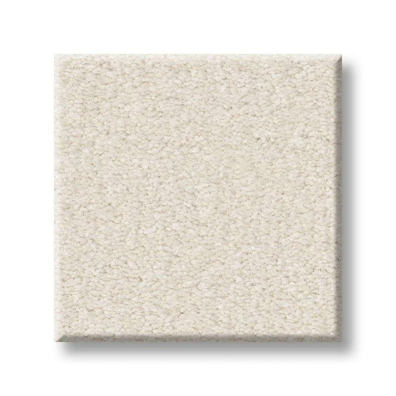 Couture' Collection Ultimate Expression 12' Sweet Cream Nylon Carpet - Textured