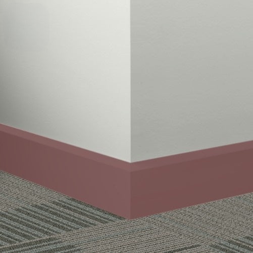 Johnsonite Misted Plum Rubber Millwork Contoured Wall Base