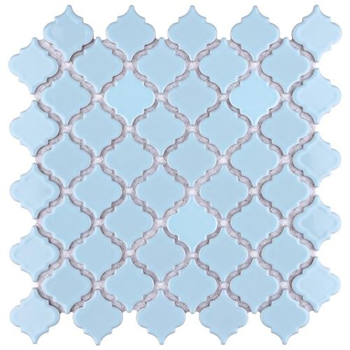 Hudson Tangier Cashmere Blue Porcelain Mosaic