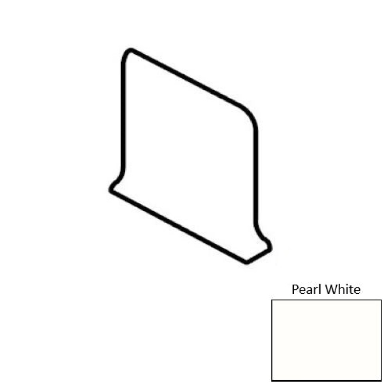 Color Complements Pearl White Ceramic Floor & Wall Trim