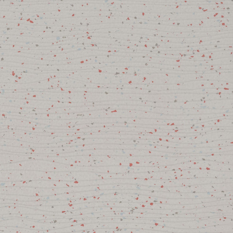 Johnsonite Greenbluff Bamboo Color Splash Speckled Rubber Tile - Textured - 24" X 24"