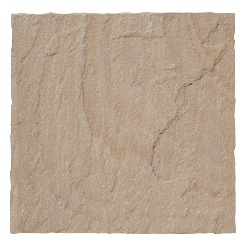 Stonewright Buff Sandstone Column Cap - Split Face - 24" X 24"