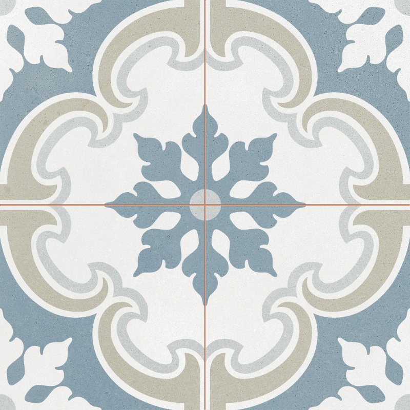 Reminisce Lane Ceramic Tile - Matte - 18" x 18"