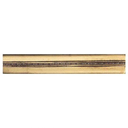 Massalia Bullion Deco Metal Wall Trim - 1" X 6" Bead Liner - Matte