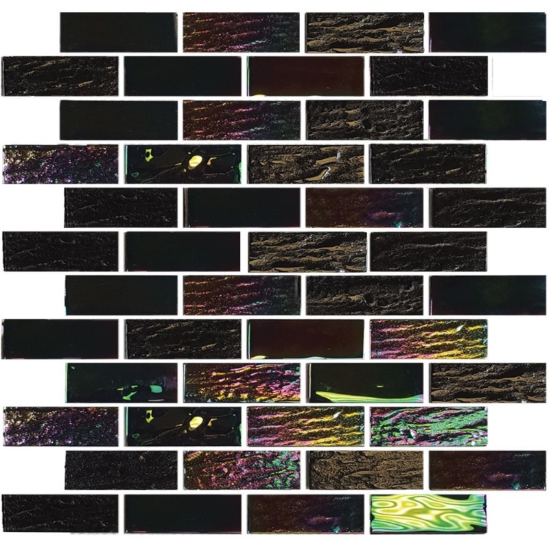 Aquatica Nautical Laguna Black Glass Mosaic