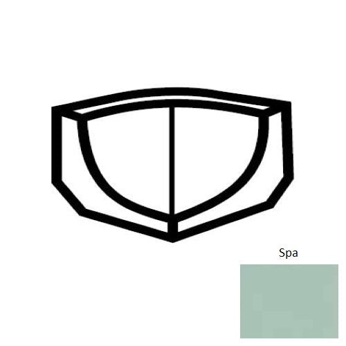 Keystones Unglazed Mosaic Spa Porcelain Floor & Wall Trim - 1" X 1" Cove Base Incorner Square - Matte