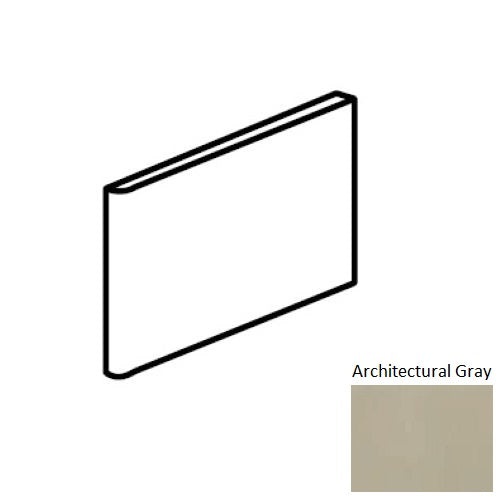 Color Wheel Classic Architectural Gray Ceramic Wall Trim