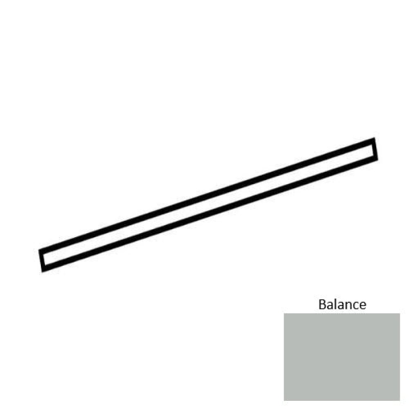 Color Story Wall Balance Ceramic Wall Trim - 1/2" X 12" Jolly - Matte