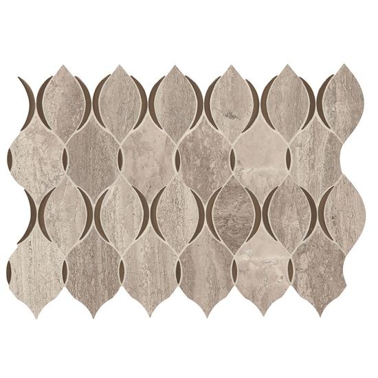 Presario Reverent Taupe Blend Modern Lantern Mosaic
