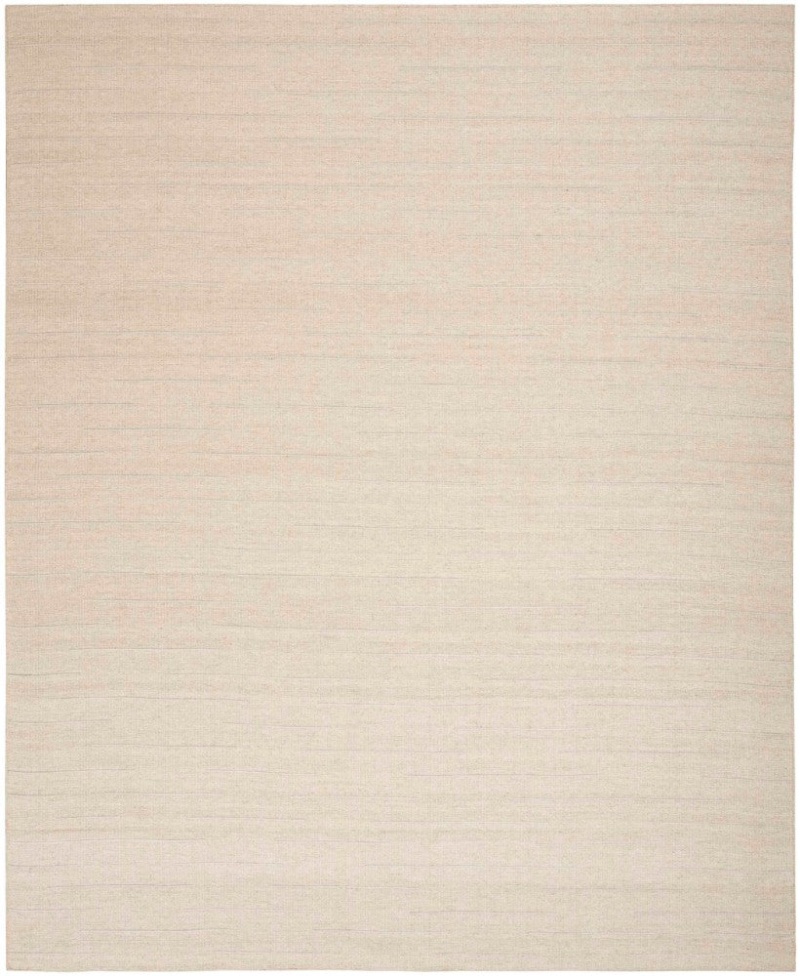 Interweave Beige Iwv01 Wool Blend Contemporary Area Rug - 10 Ft X 14 Ft - Beige