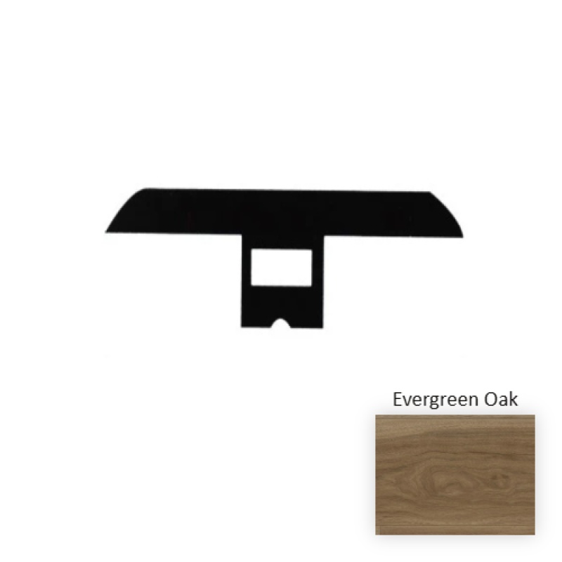 New Series Evergreen Oak Laminate Wood Moulding / Trim - 94.5" T Molding - Embossed