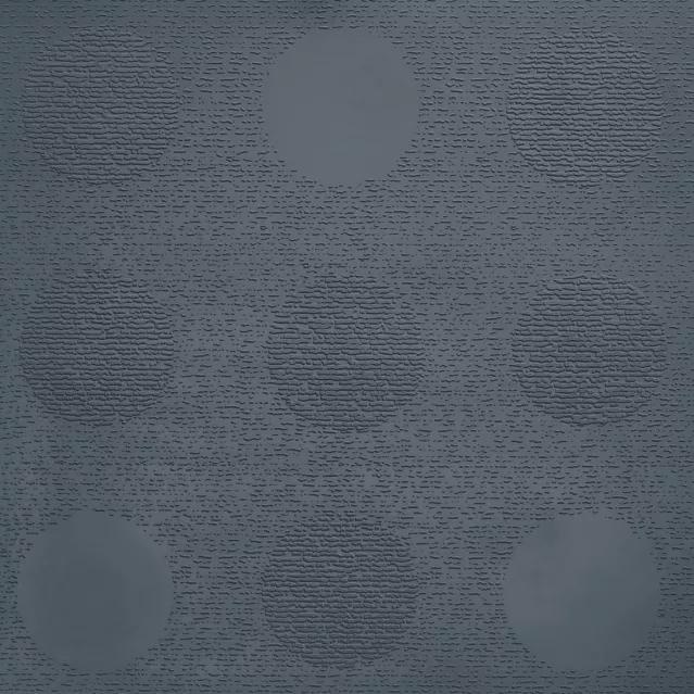 Johnsonite Navy Blue Tic Tac Toe Circulinity Rubber Tile