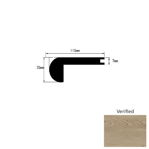 Genesis Authentics Attest Luxury Vinyl 94" Flush Stair Nose