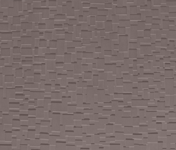 Johnsonite Espresso Cubis Solid Color Rubber Tile - Textured - 24" x 24"