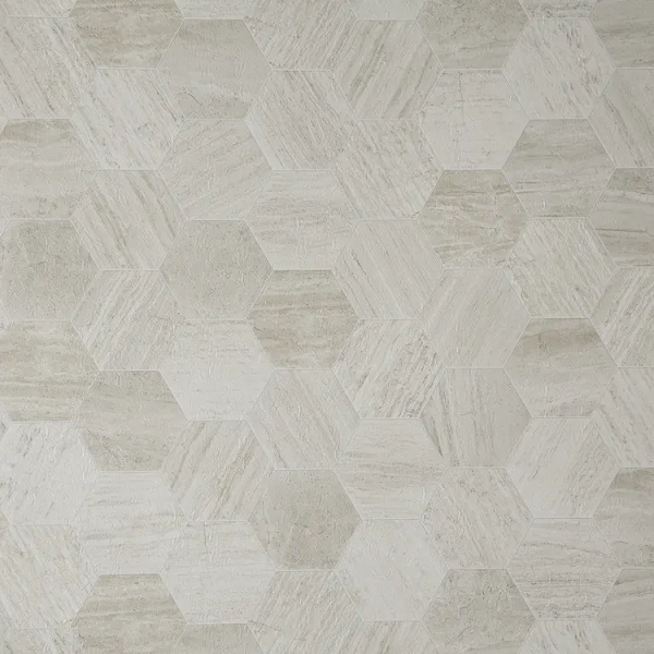 Silver Hive Honey Resilient Luxury Sheet Vinyl - Pattern