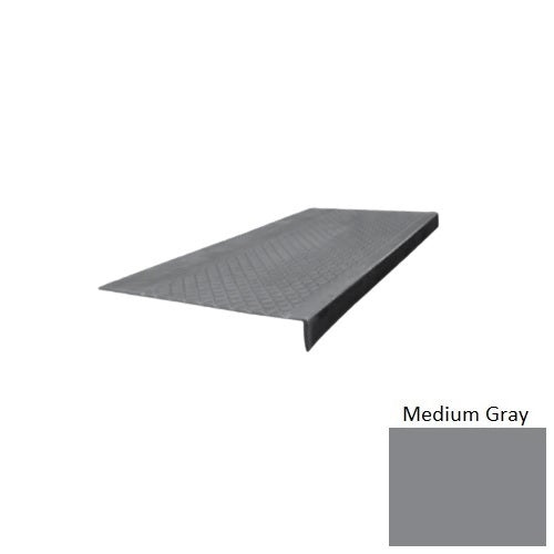 Flextones Medium Gray Diamond Profile Stair Tread