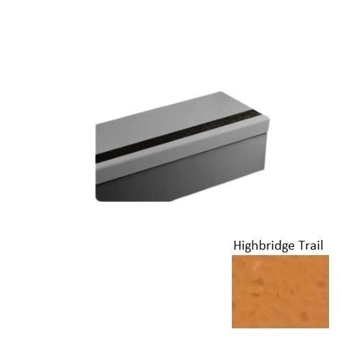 Johnsonite Highbridge Trail Rice Paper Rubber Stair Tread