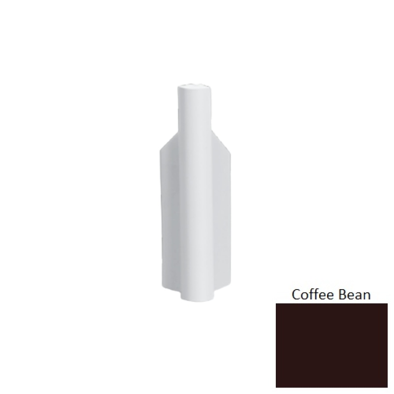 Mcb Coffee Bean Rubber Moulding / Trim - 2 3/4" Mini Outside Corner Blocks - Mini Outside Corner Blocks