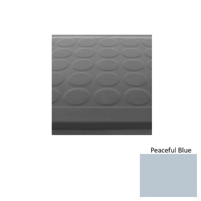 Roppe Peaceful Blue Stair Tread with Dupont Kevlar