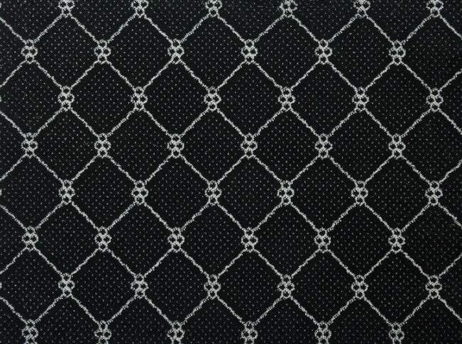 Lake Boden Ebony Polypropylene Carpet - Pattern