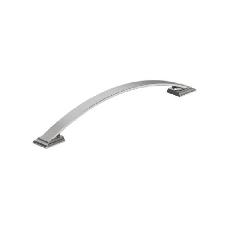 Candler Zinc Bar Cabinet Pull - Polished Chrome