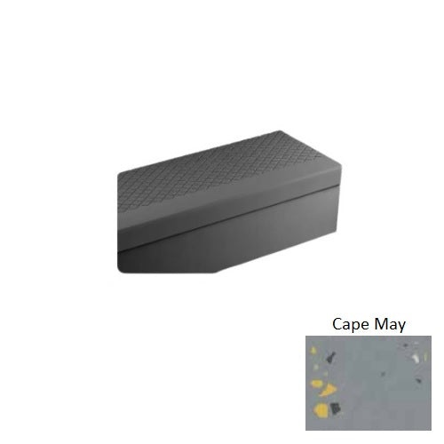 Johnsonite Cape May Diamond Rubber Stair Tread