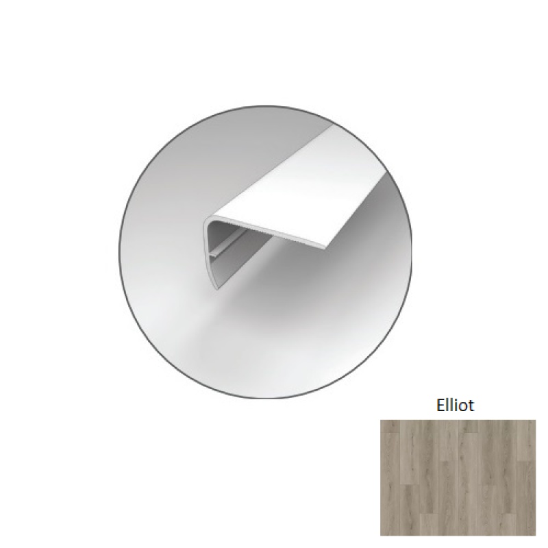 Emerald Waters Elliott Luxury Vinyl Overlap Stair Nose