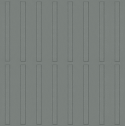 Johnsonite Hunter Green Rubber Tactile Guide Tile - Textured - 24" X 24"