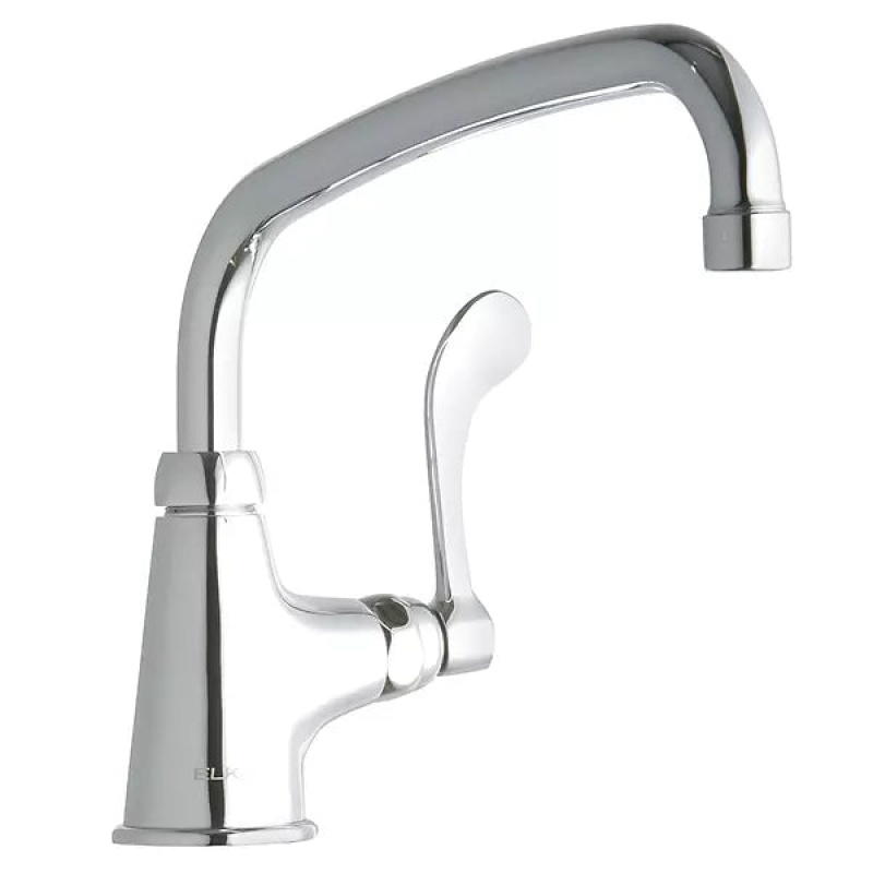Lk535at10t4 Chrome Deck Mount Kitchen Faucet - Single Handle / One Hole - Chrome