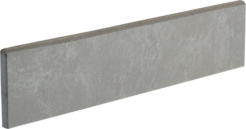 Ardesia Grey Porcelain Bullnose Trim 3" x 12" Matte