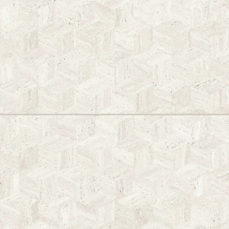 Sensi Roma White Cube Deco Porcelain Tile